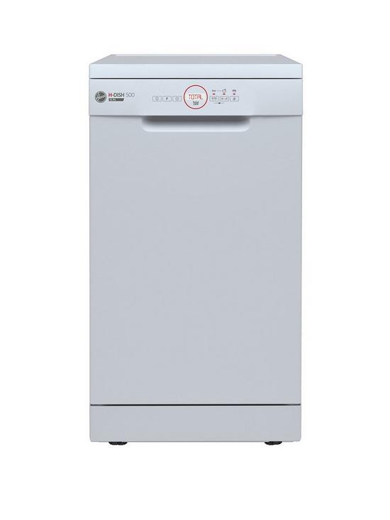 front image of hoover-hdph-2d1049w-freestanding-slimline-10-place-dishwasher-white