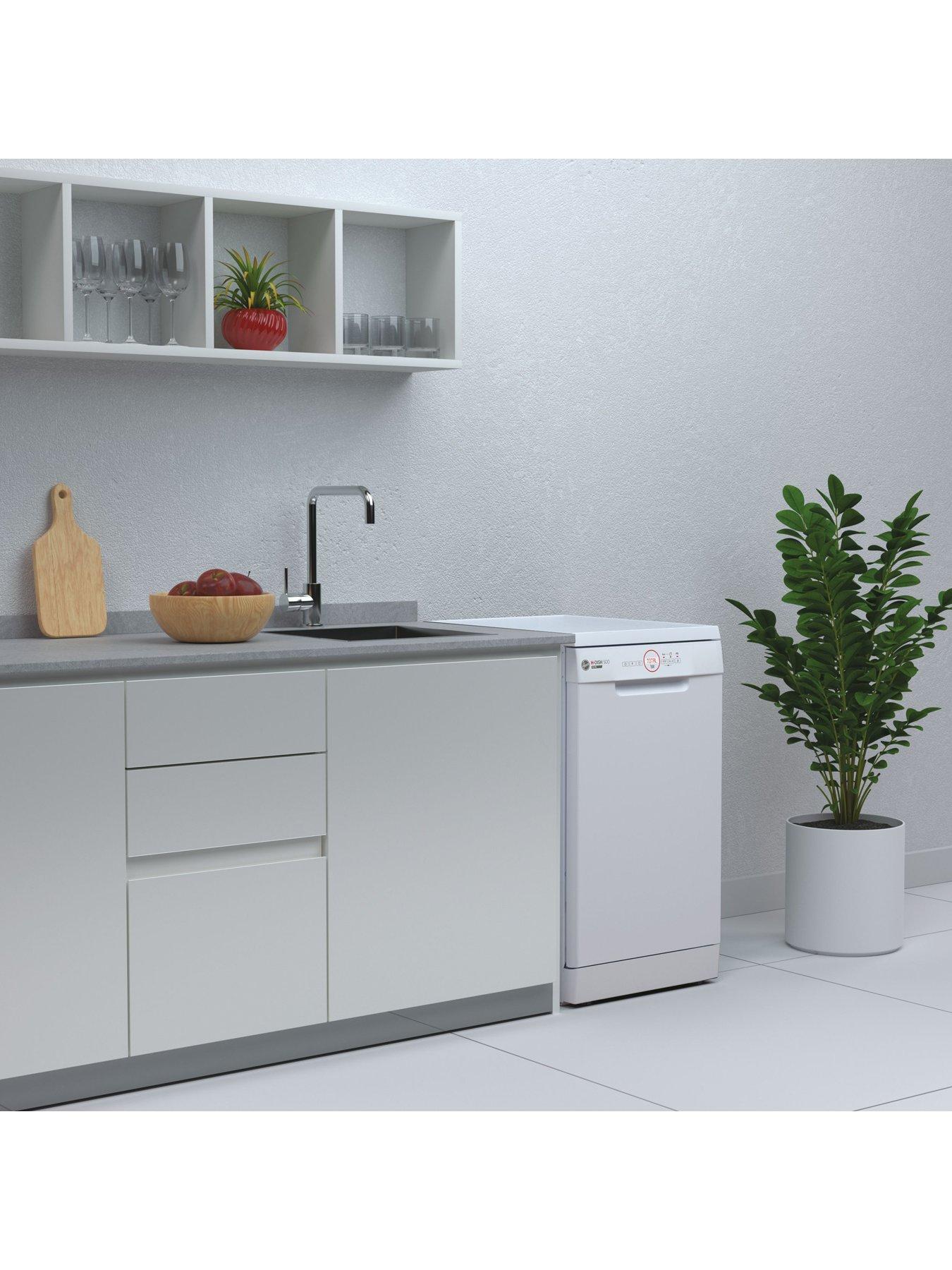 Image 5 of 6 of Hoover HDPH 2D1049W Freestanding Slimline 10-Place Dishwasher - White