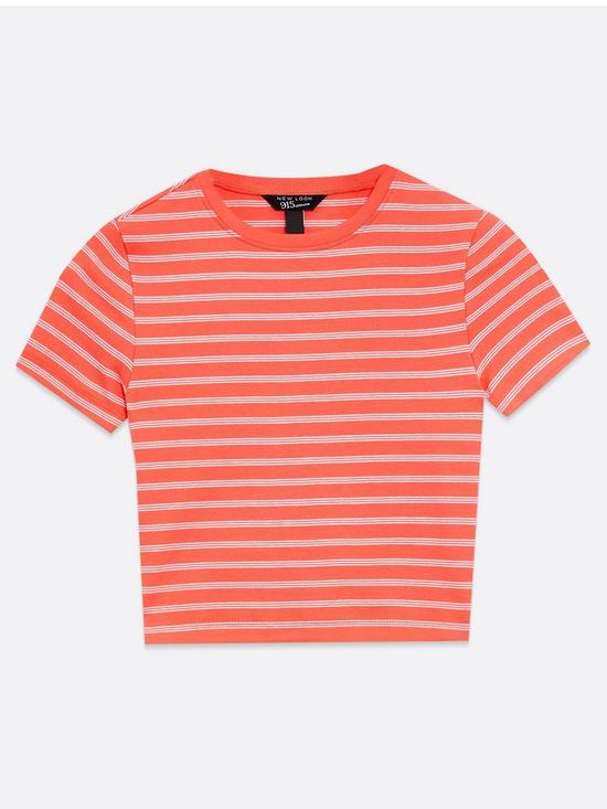front image of new-look-915-stripe-all-over-printnbsprib-baby-t-shirt-print