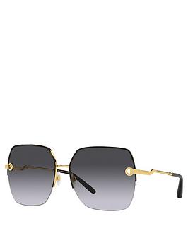 Dolce & Gabbana Square Sunglasses - Gold|