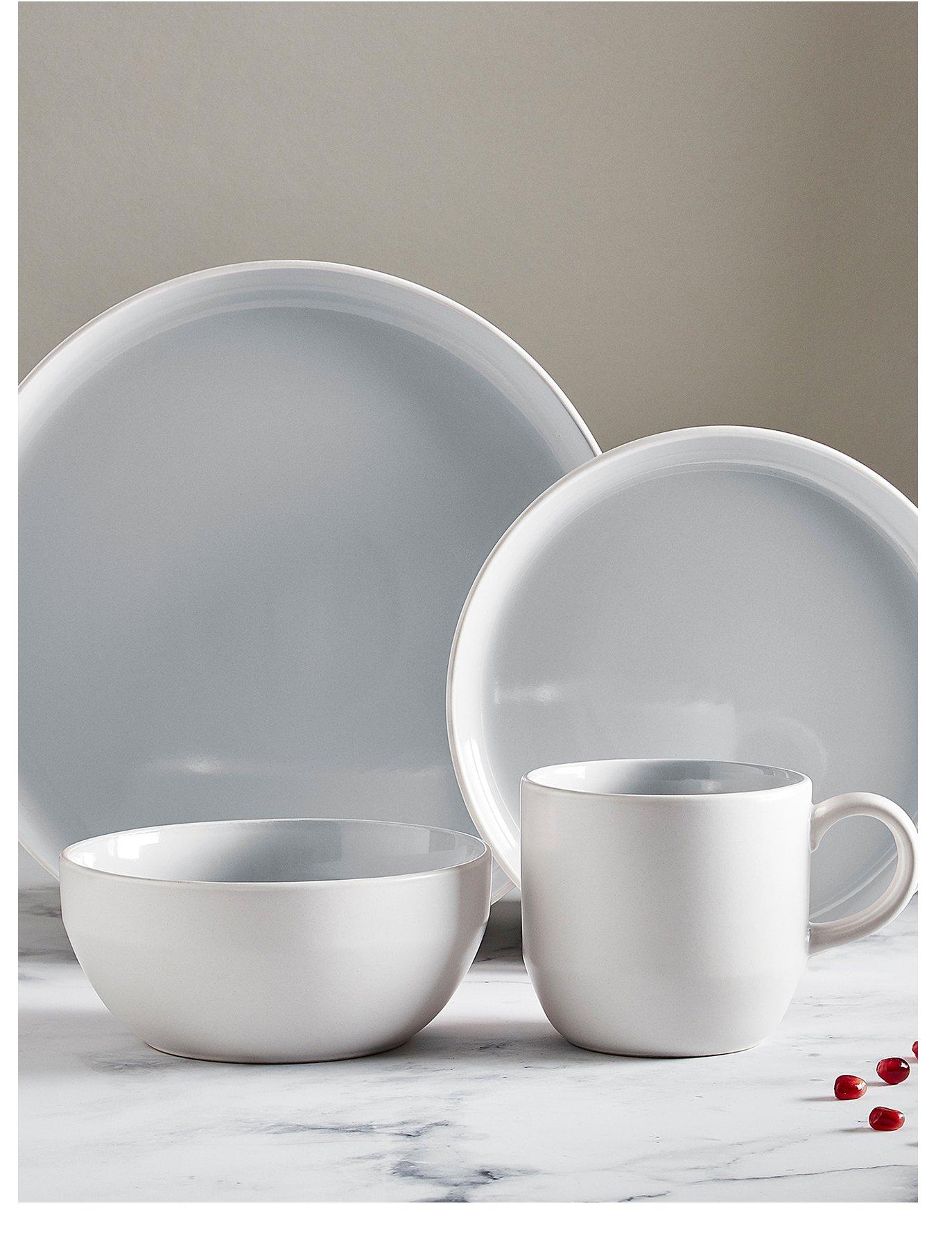 Tower Oslo Cloud Grey 16-Piece Dinner Set
