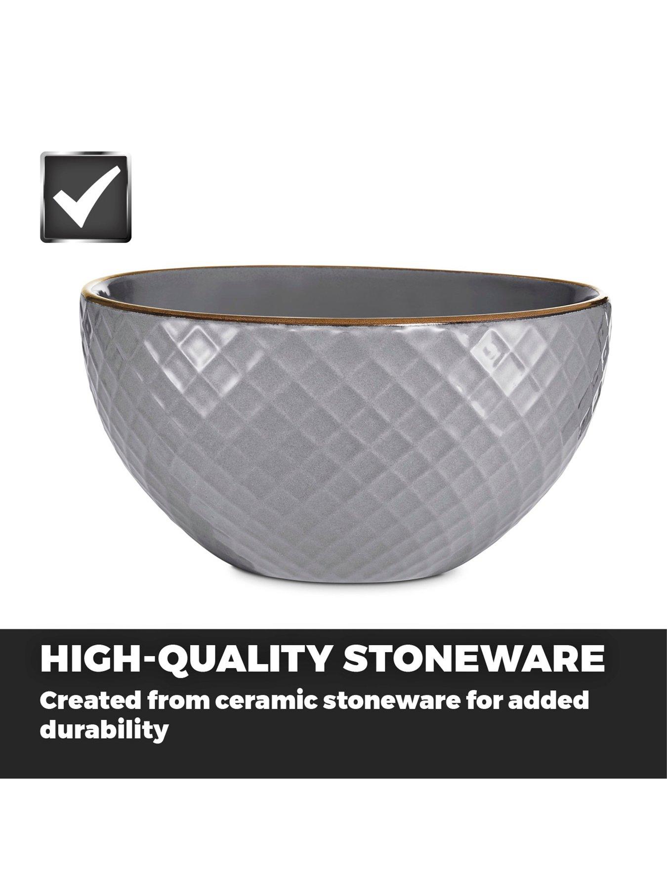 Image 5 of 6 of Tower Empire 16-Piece Dinner Set - Grey