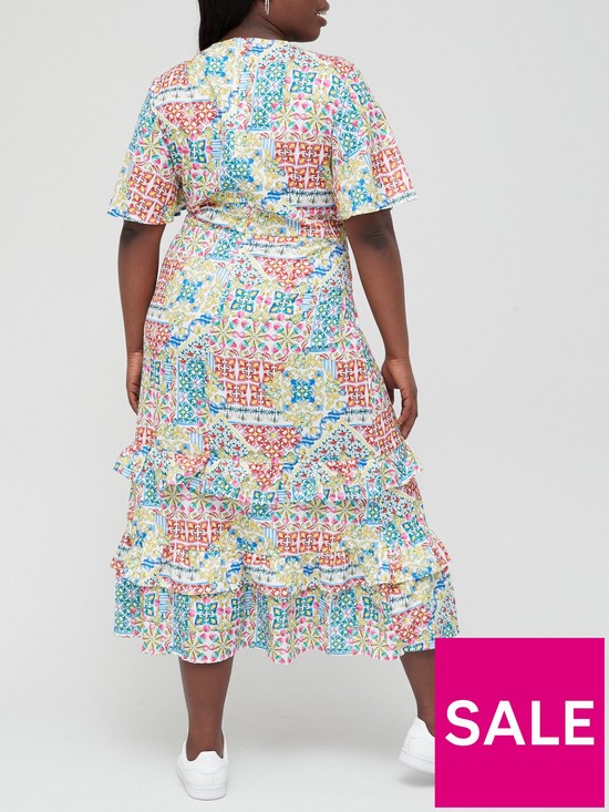 stillFront image of never-fully-dressed-curve-paola-dress-multi