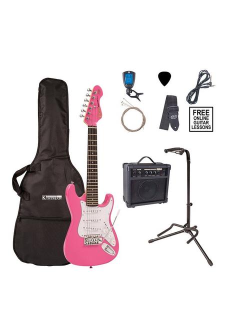 encore-34-size-electric-guitar-outfit-pink