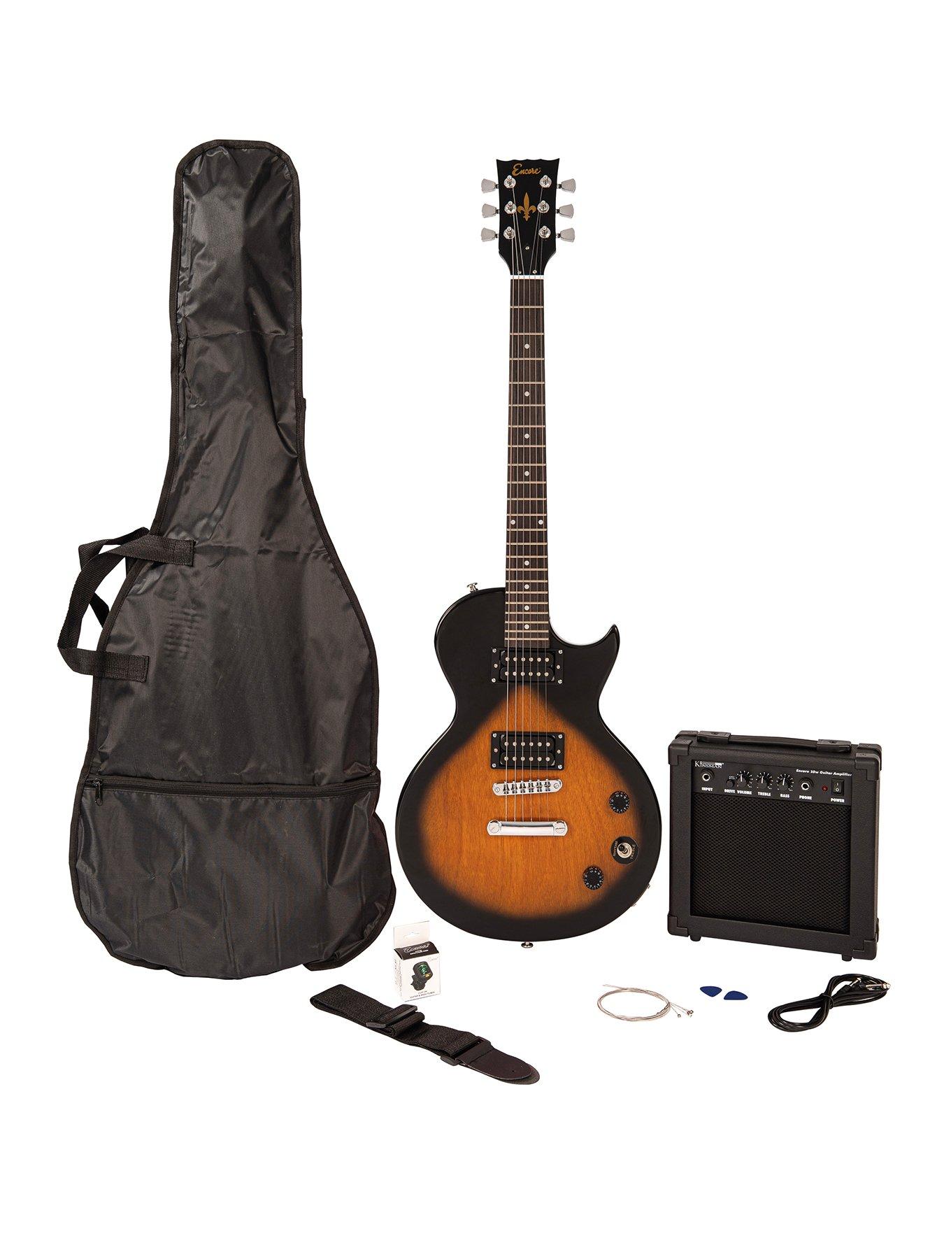 Image 1 of 5 of Encore Electric Guitar Outfit - Cherry Sunburst