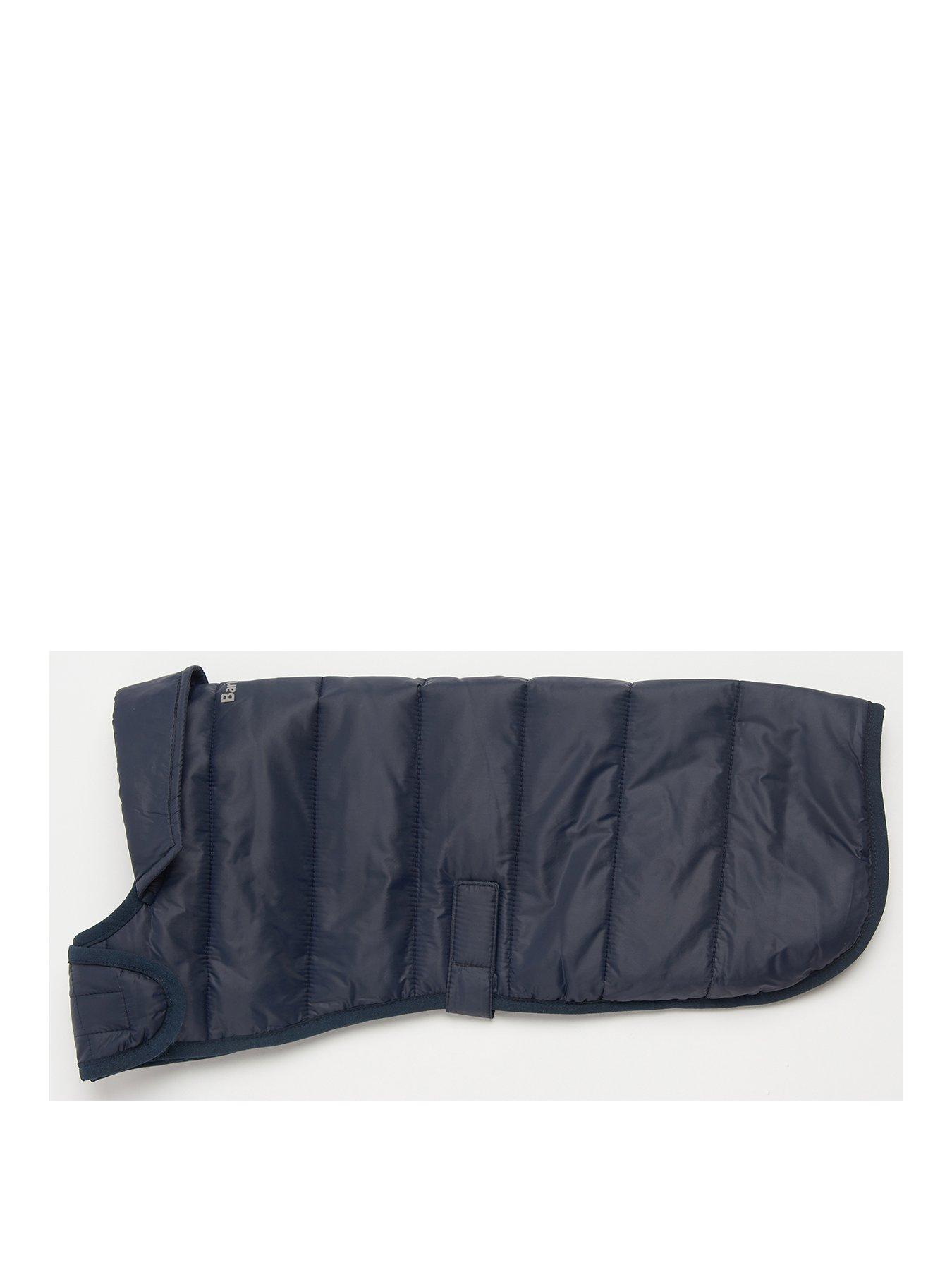 Product photograph of Barbour Baffle Dog Coat- Navy Extra Small from very.co.uk