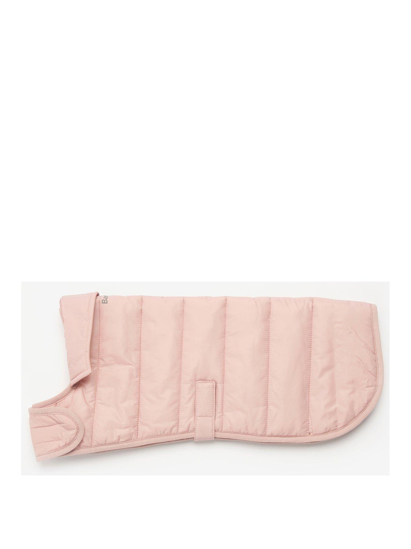 Product photograph of Barbour Baffle Dog Coat- Blush Extra Small from very.co.uk