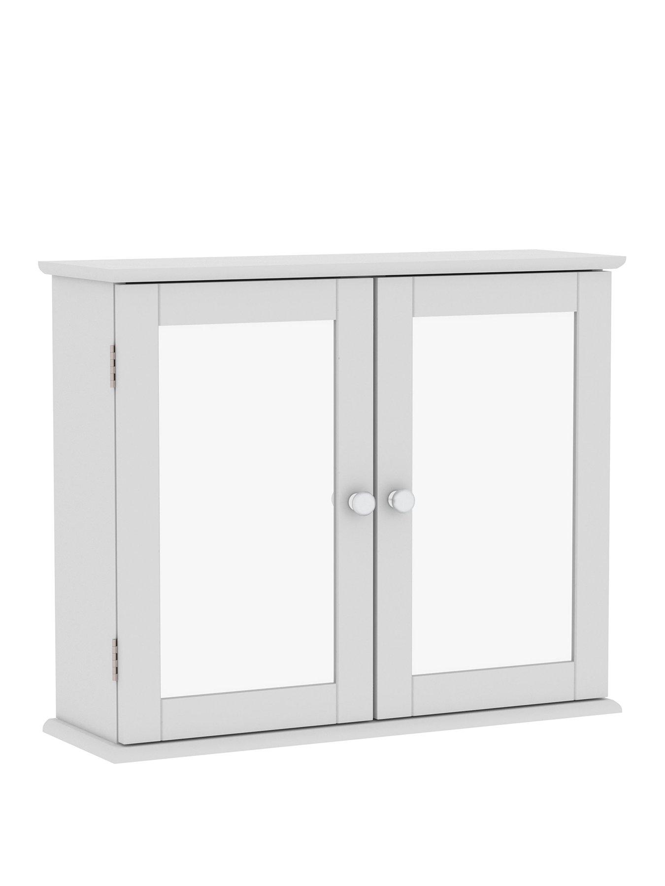 Bath Vida Priano 2 Door Mirrored Wall Cabinet Uk 