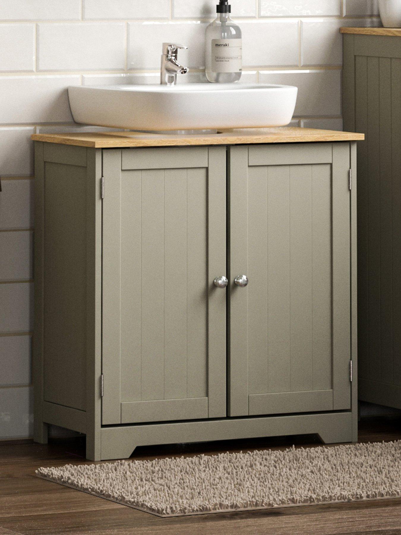 Bathroom vanity with store sink sale