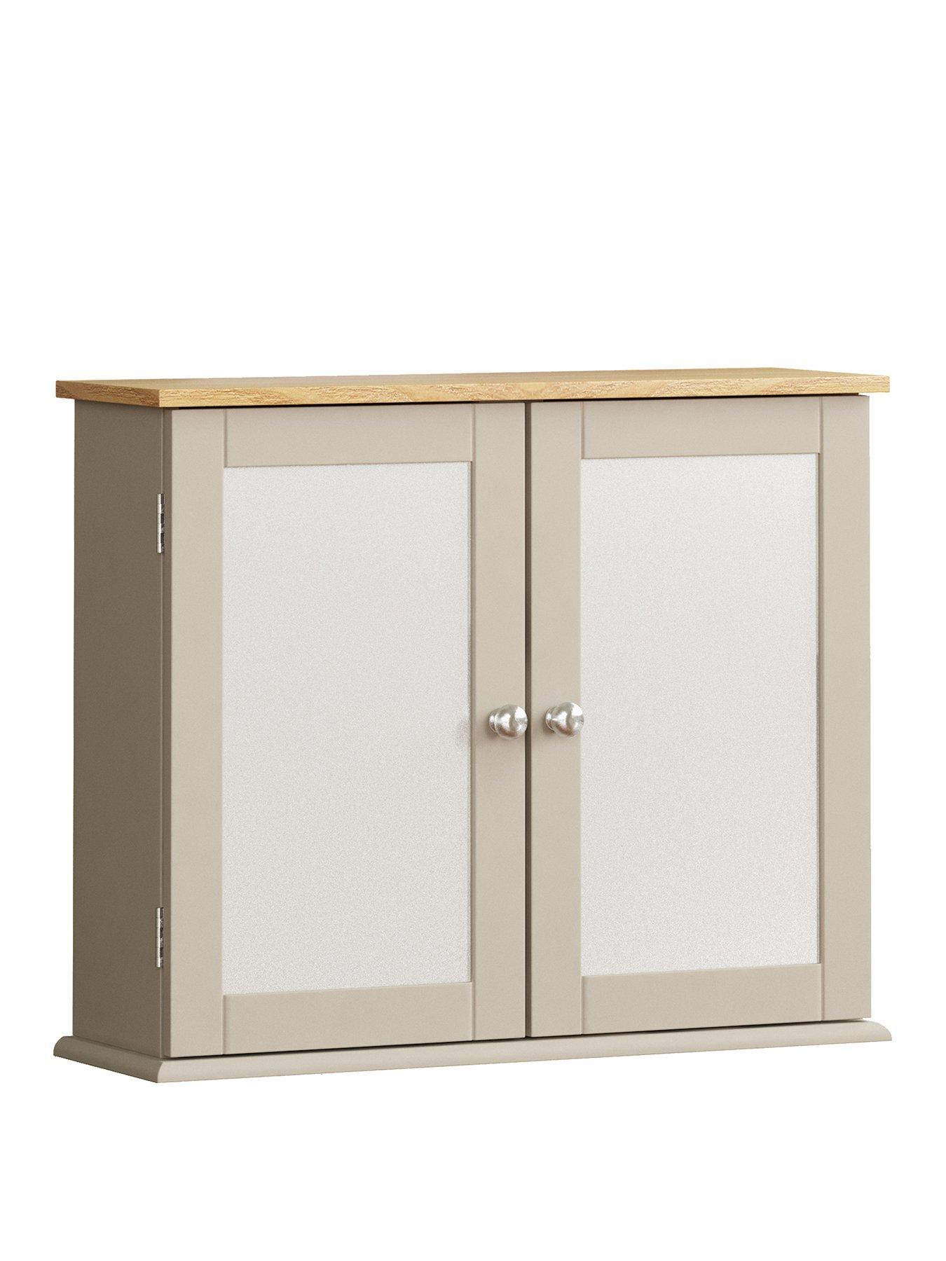 Image 2 of 5 of Bath Vida Priano 2 Door Mirrored Wall Cabinet