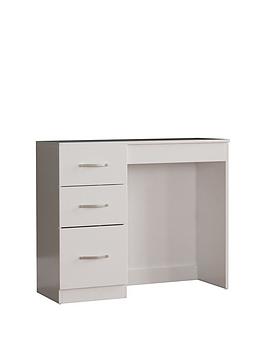 Product photograph of Vida Designs Riano Dressing Table - White from very.co.uk