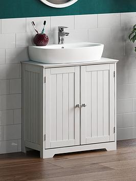 Product photograph of Bath Vida Priano 2 Door Under Sink Cabinet from very.co.uk