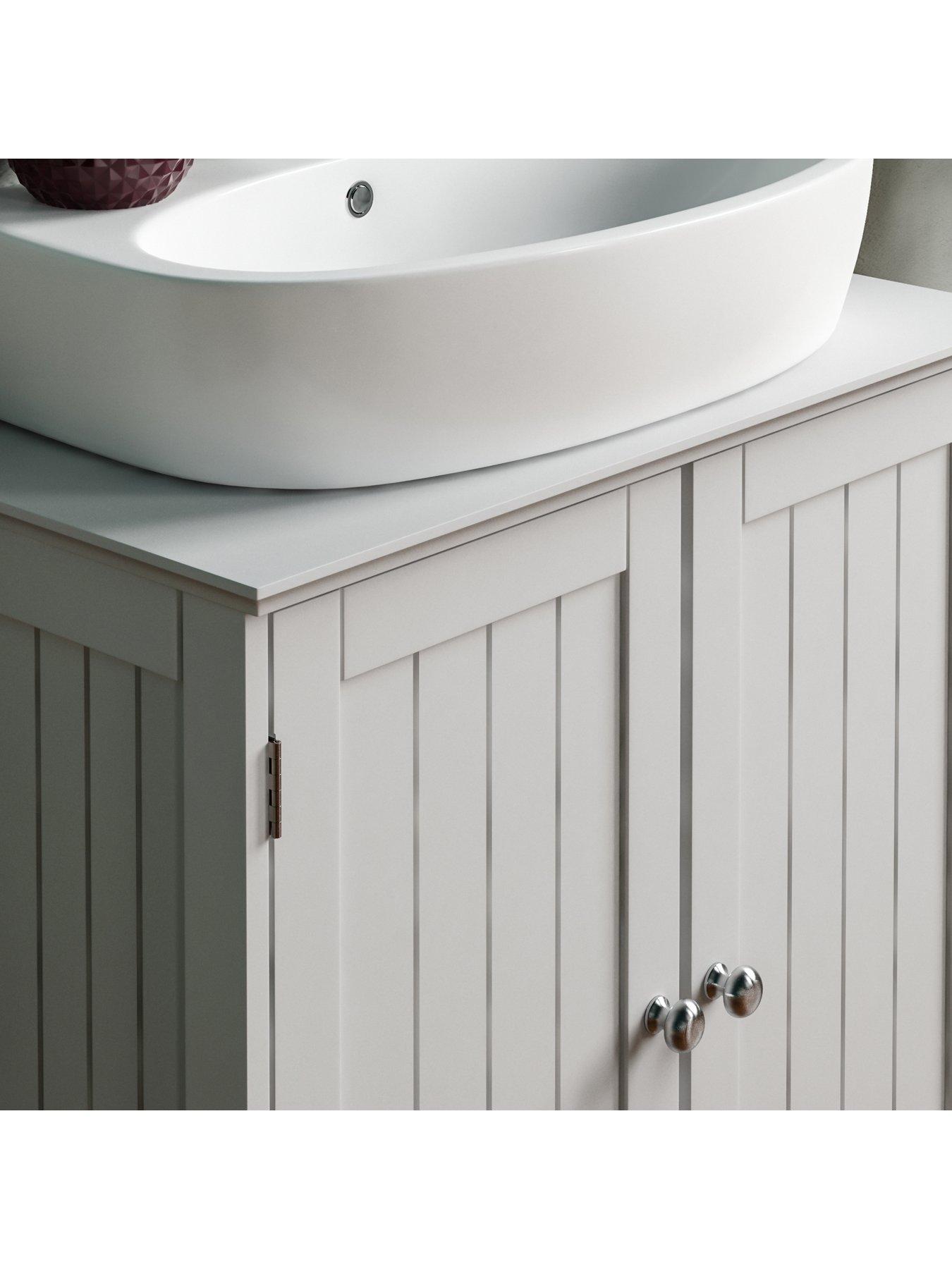 Image 4 of 6 of Bath Vida Priano 2 Door Under Sink Cabinet