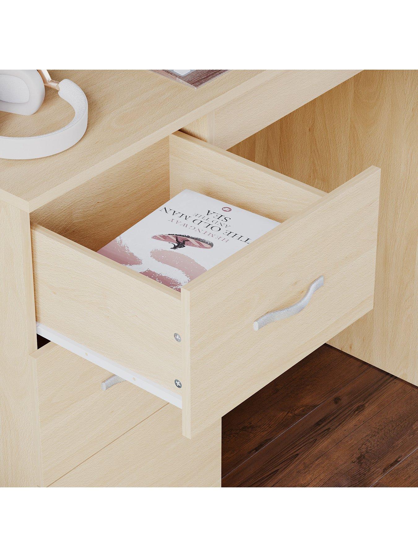 Image 5 of 6 of Vida Designs Riano Dressing Table - Pine