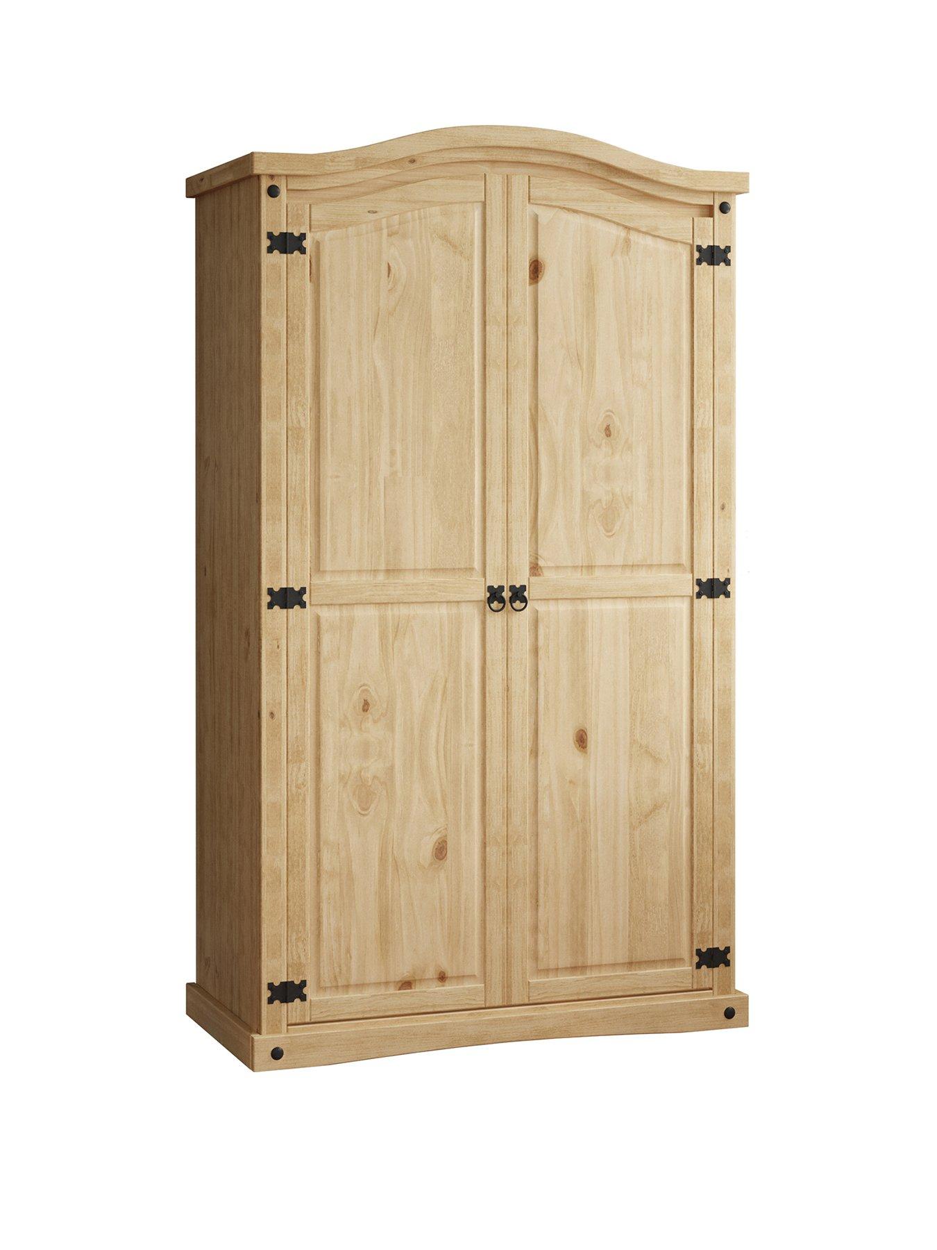 Product photograph of Vida Designs Corona 2 Door Wardrobe from very.co.uk