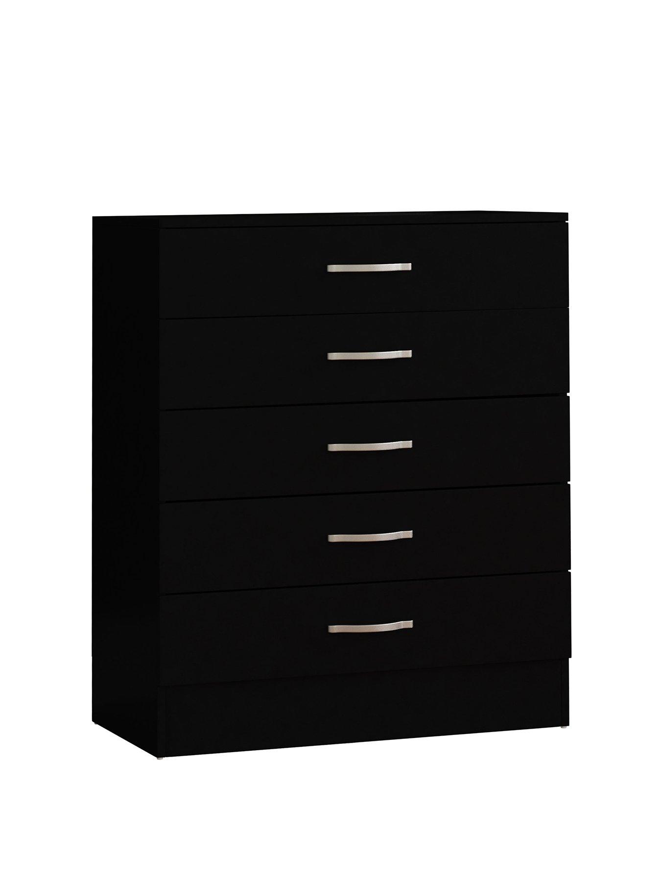 Product photograph of Vida Designs Riano 5 Drawer Chest from very.co.uk