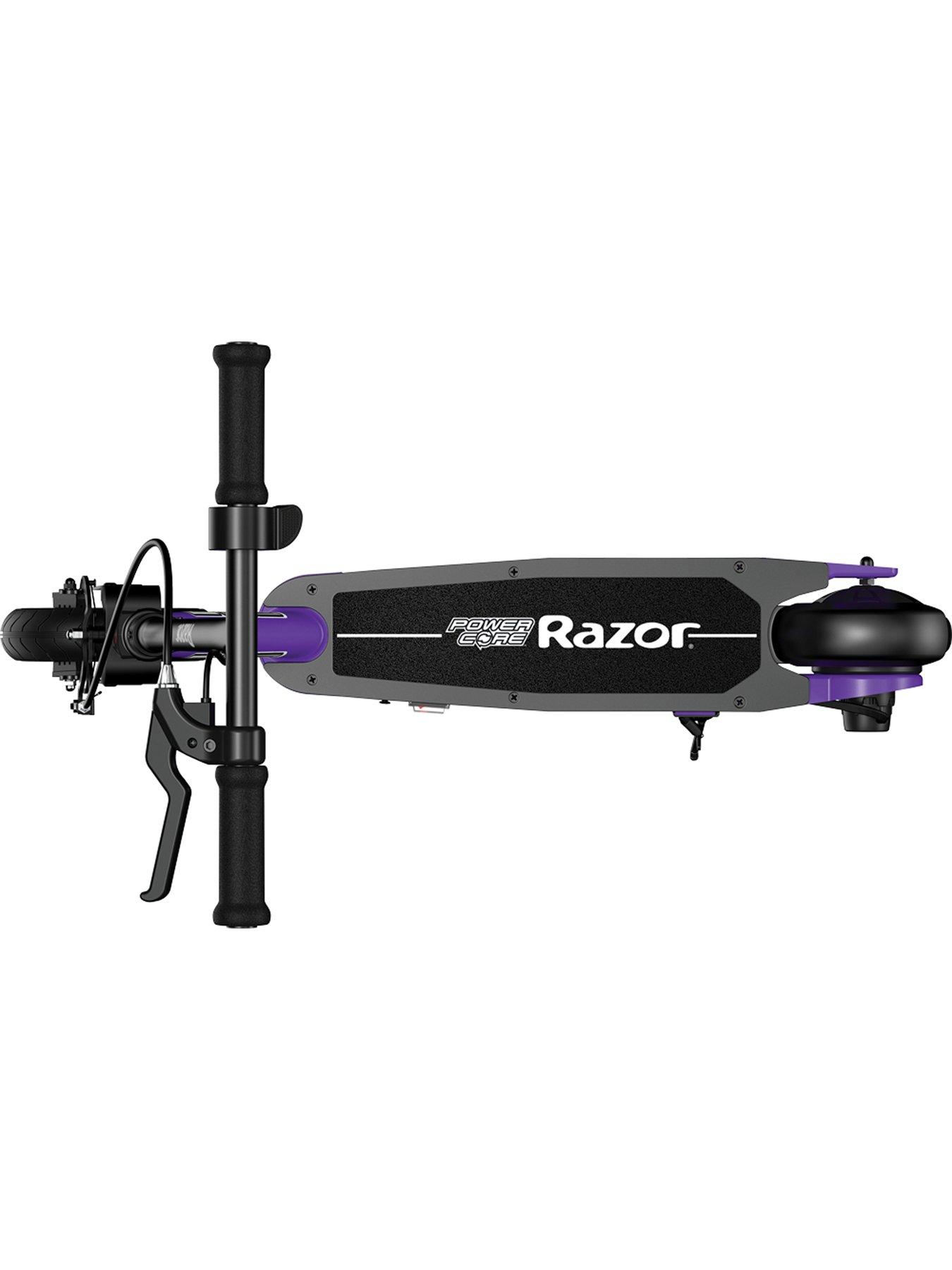 Image 5 of 8 of Razor Power Core S85 Electric Scooter for Kids 8+ - Purple