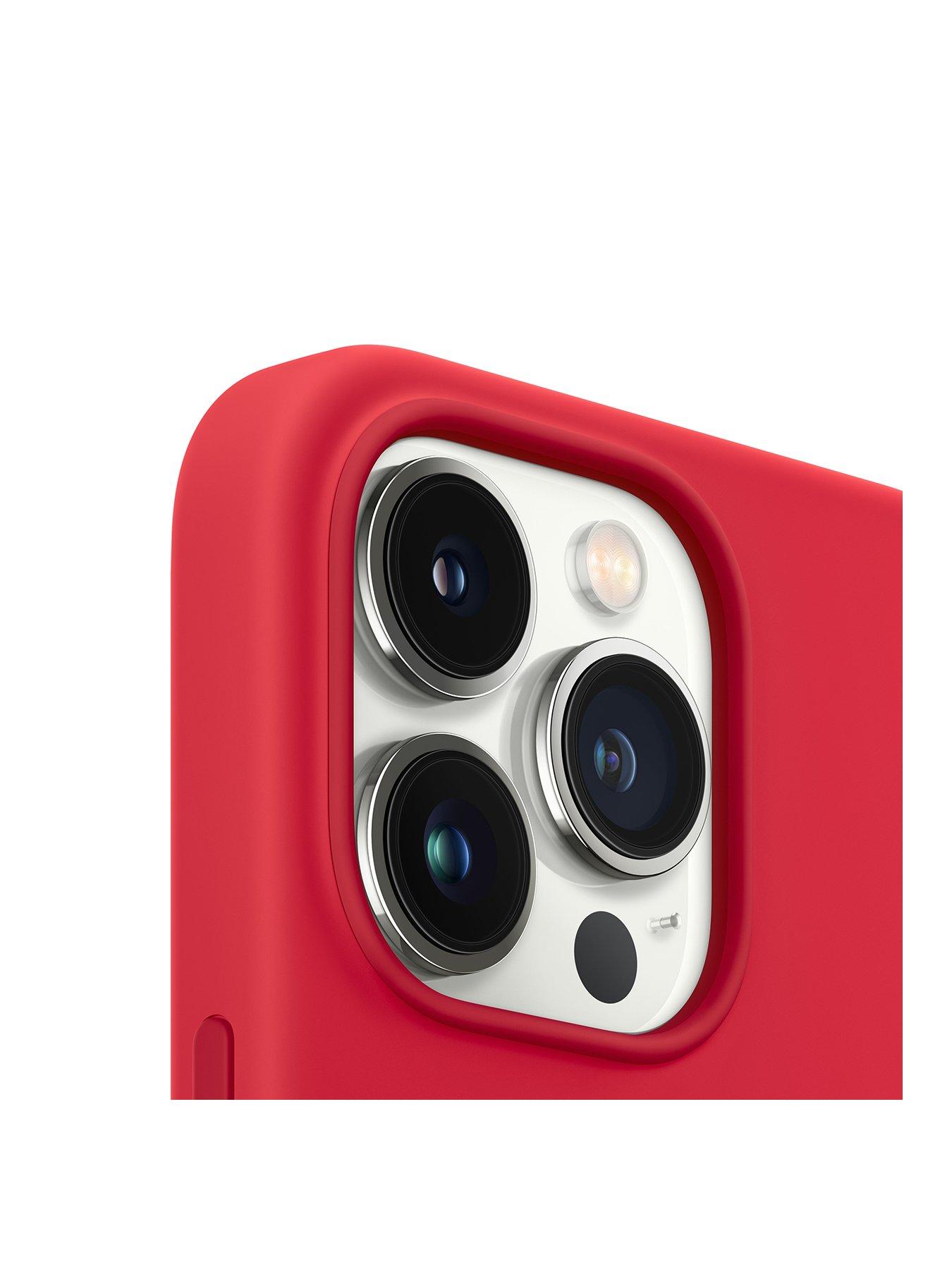 iPhone 13 Pro Max Silicone Case with MagSafe - (PRODUCT)RED - Apple