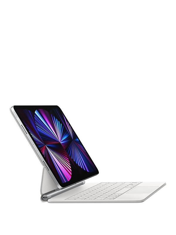 Magic Keyboard for iPad Pro 11-inch (1st, 2nd, 3rd & 4th Gen, 2022) and iPad Air (4th Gen, 2020 & 5th Gen, 2022) - British English - White Magic Keyboard for iPad Pro 11-inch (1st, 2nd, 3rd & 4th Gen, 2022) and iPad Air (4th Gen, 2020 & 5th Gen, 2022) - British English - White