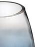  image of very-home-silver-ombre-tinted-glass-vase