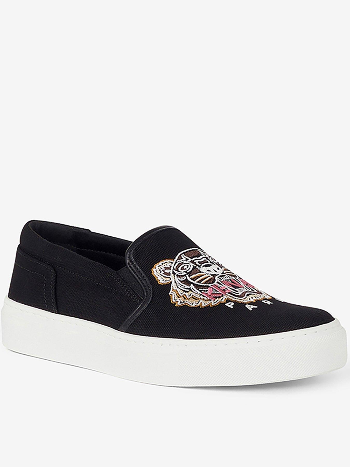 kenzo trainers black