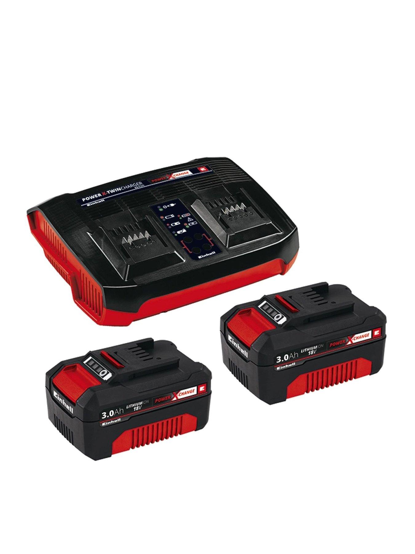 Einhell Power X-Change 18-Volt 3.0-Ah Lithium-Ion Starter Kit, Includes  Battery and Fast Charger : Automotive 