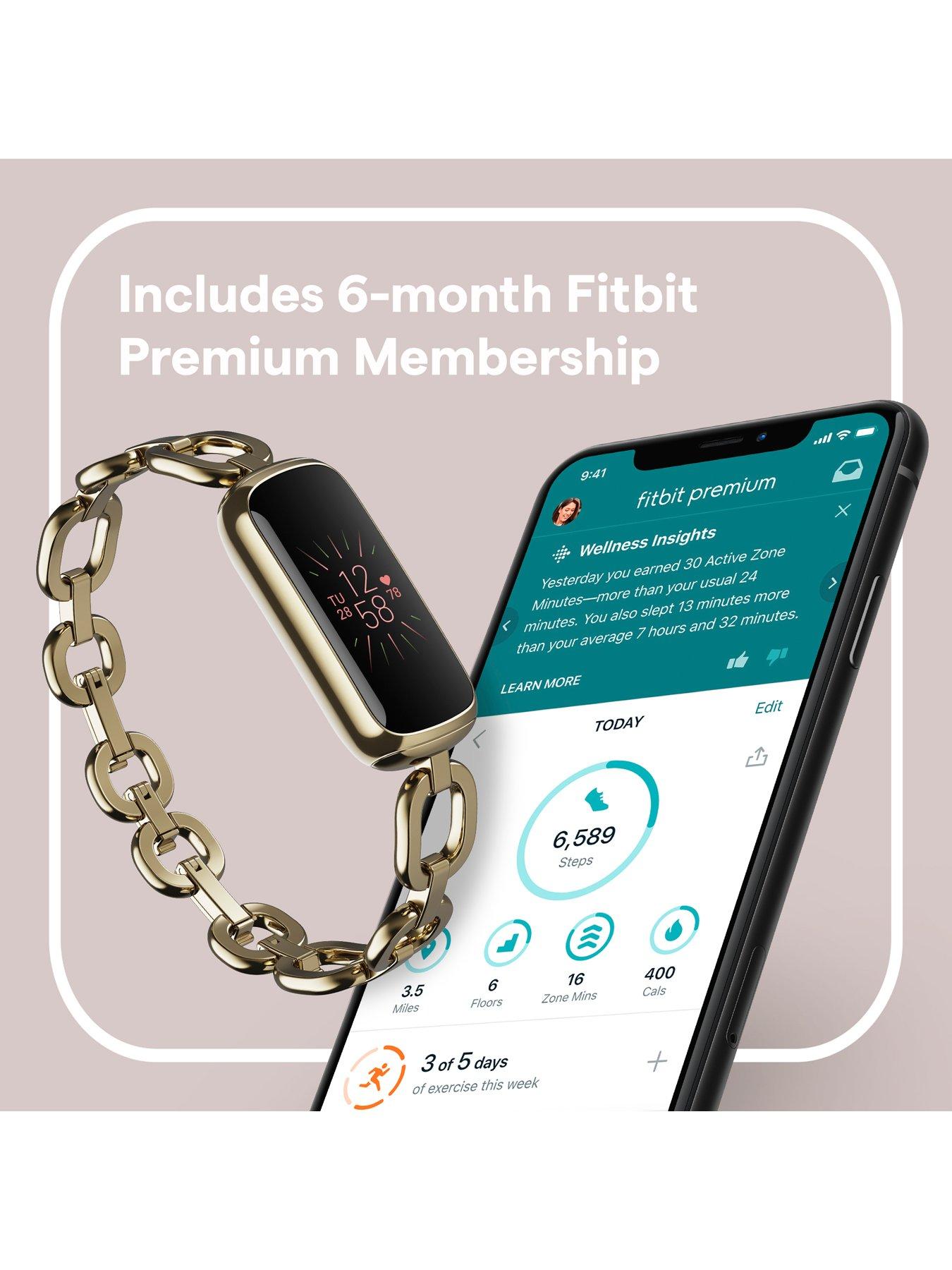 Fitbit Luxe Special Edition - Soft Gold/Peony | Very