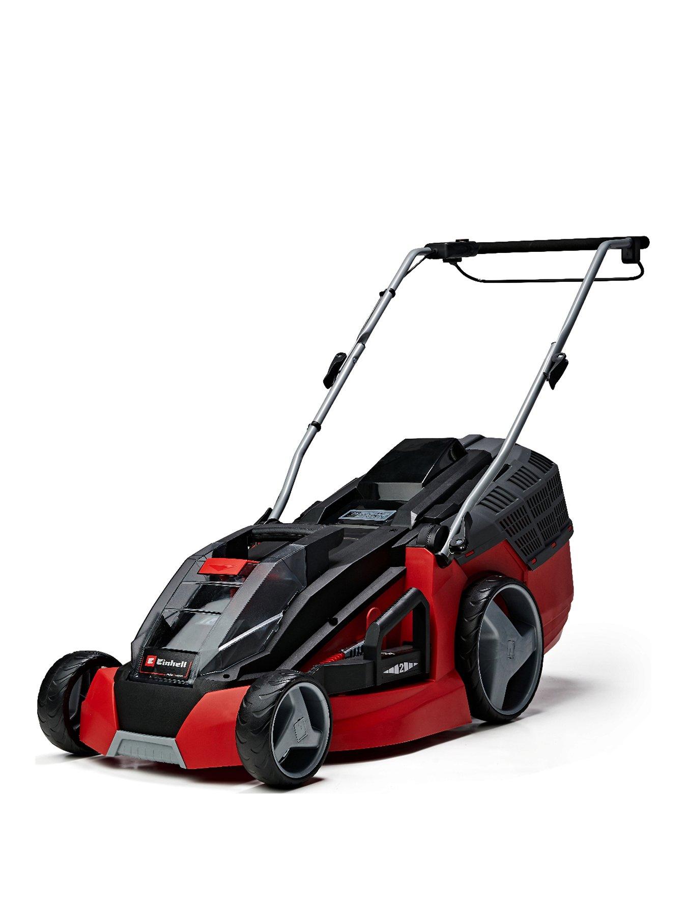 Einhell battery lawn mower hot sale