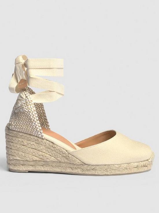 front image of castaner-carina-mid-wedges-natural