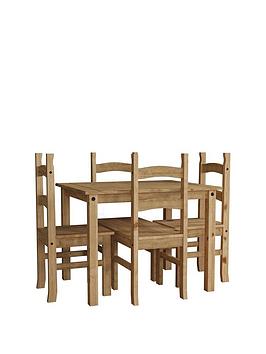 Product photograph of Vida Designs Corona 4 Seater Dining Set from very.co.uk