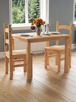 Product photograph of Vida Designs Corona 2 Seater Dining Set from very.co.uk