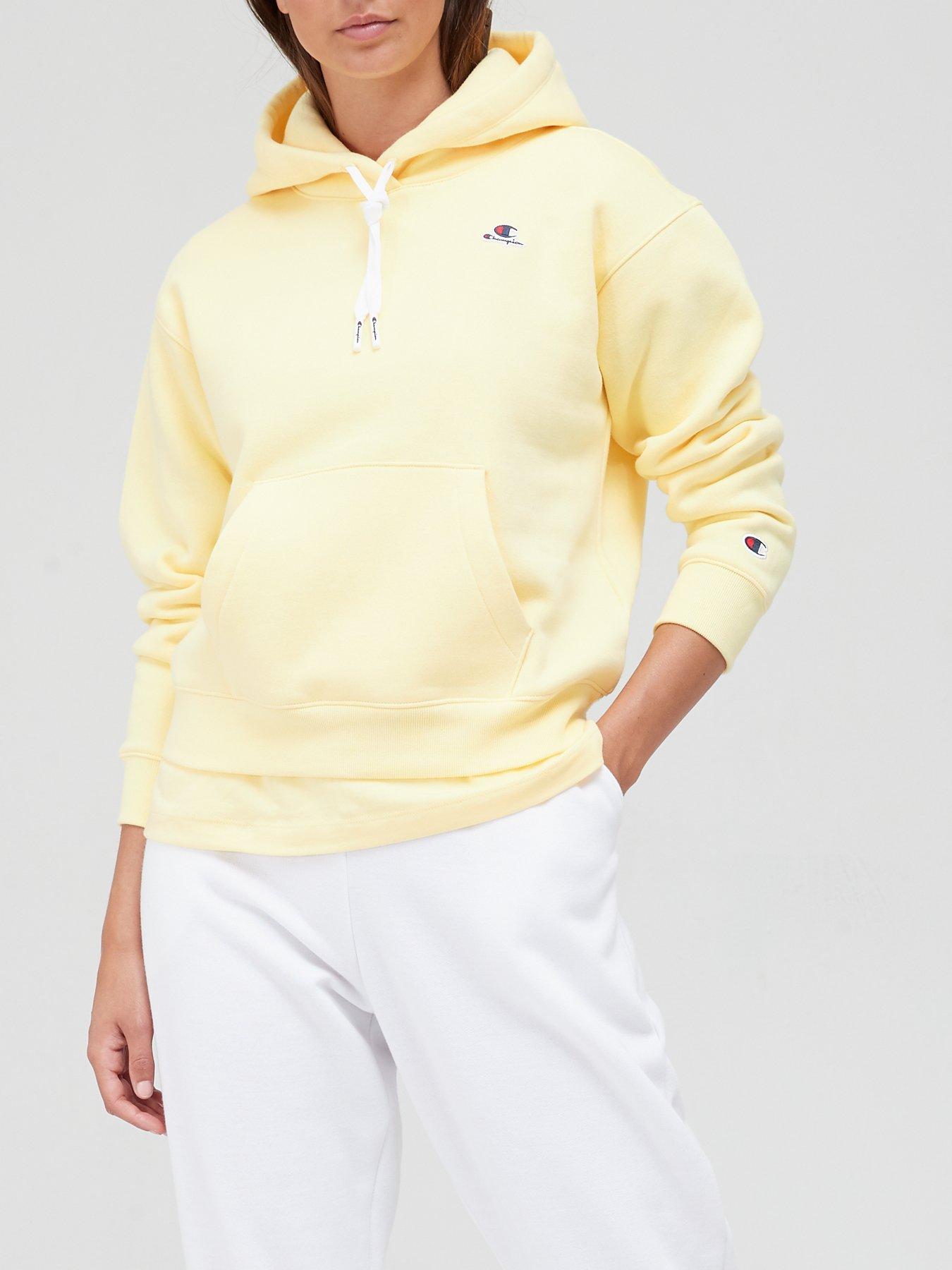 Hoodies & Sweatshirts Small Logo Hooded Sweatshirt - Lemon