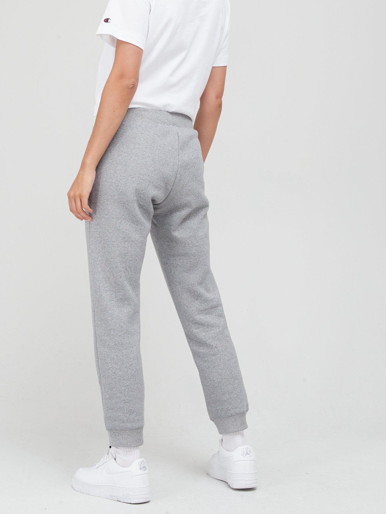 champion rib cuff pants grey