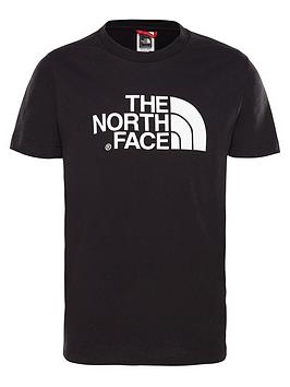 the-north-face-youth-short-sleeve-easy-t-shirt-blackwhite