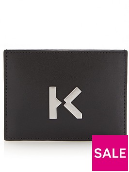 kenzo-k-logonbspcard-holder-black