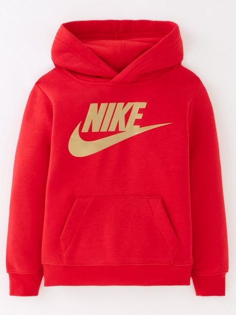 nike-kidsnbspmetallic-hbr-pullover-hoodie-red