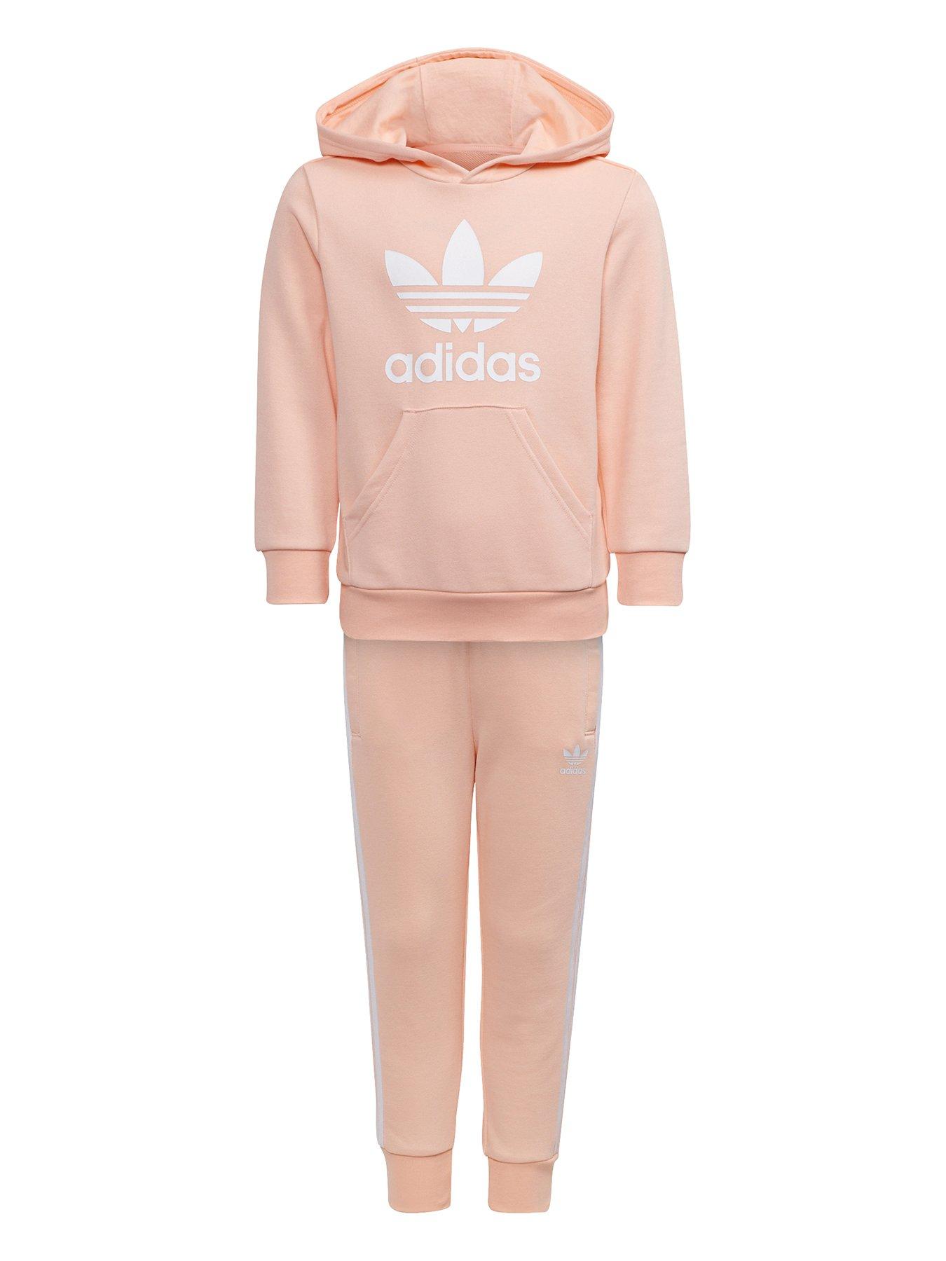 adidas baby tracksuit pink