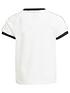  image of adidas-originals-kids-unisex-3-stripes-t-shirt-whiteblack
