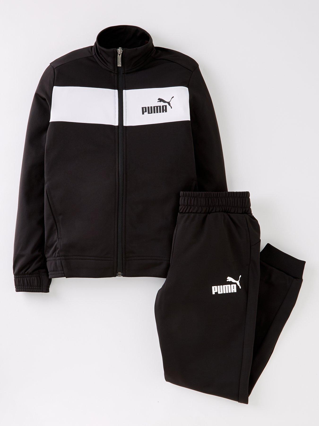 Boys puma hot sale tracksuit