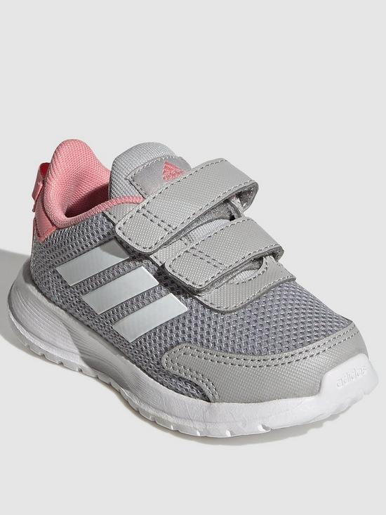 front image of adidas-infant-unisex-tensaur-run-trainers-greywhite