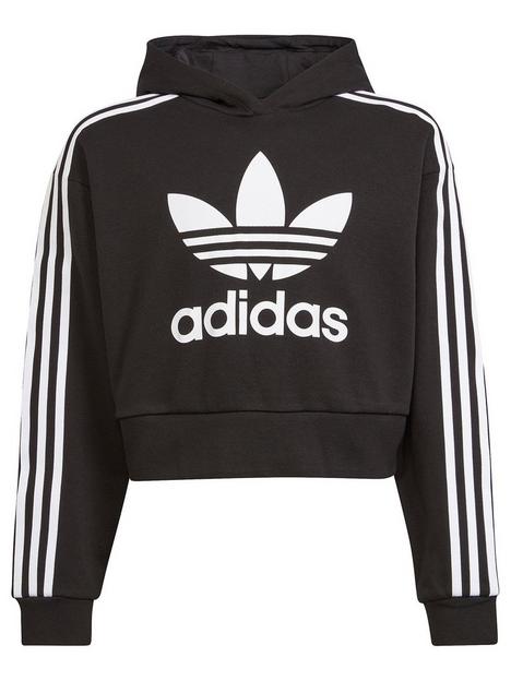 adidas-originals-junior-girls-cropped-hoodie-blackwhite