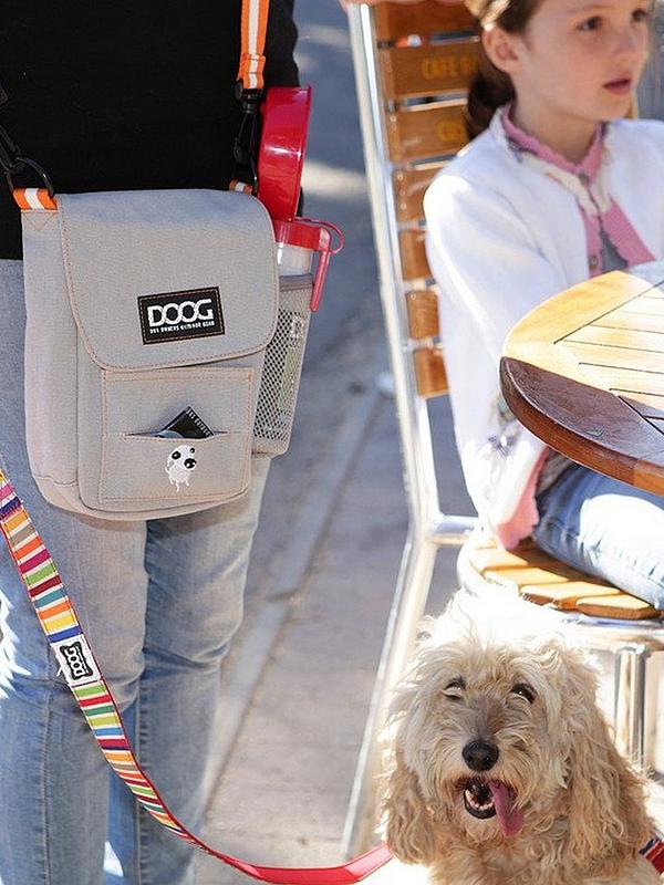 Doog Dog Walking Shoulder Bag - Grey | Very Doog Dog Walking Shoulder Bag - Grey | Very