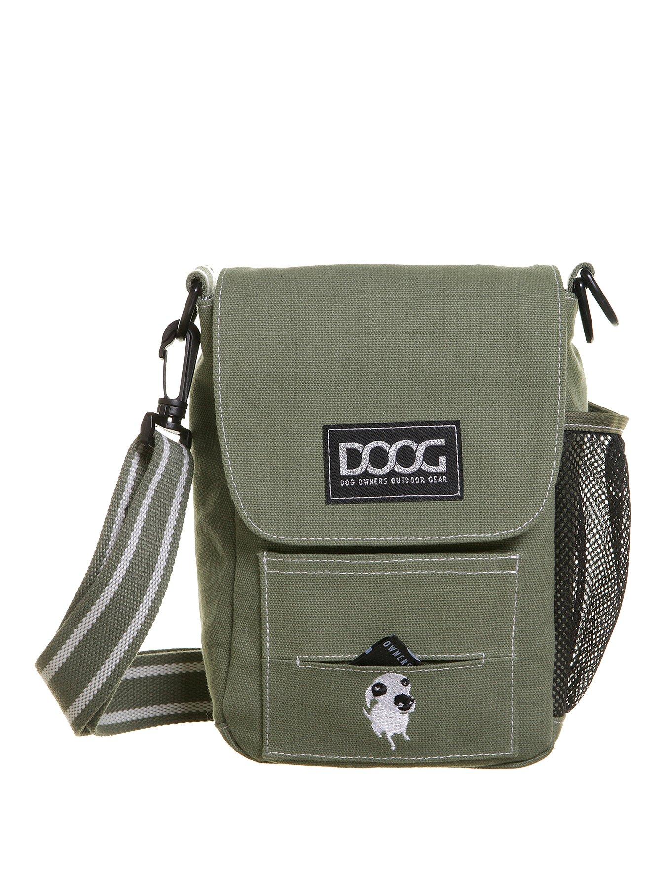 Product photograph of Doog Dog Walking Shoudler Bag- Green from very.co.uk