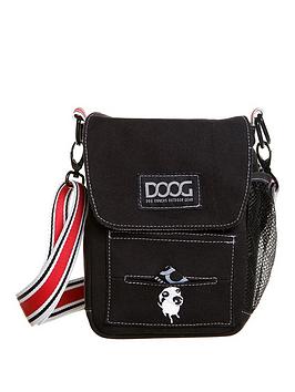 Product photograph of Doog Dog Walking Shoudler Bag- Black from very.co.uk