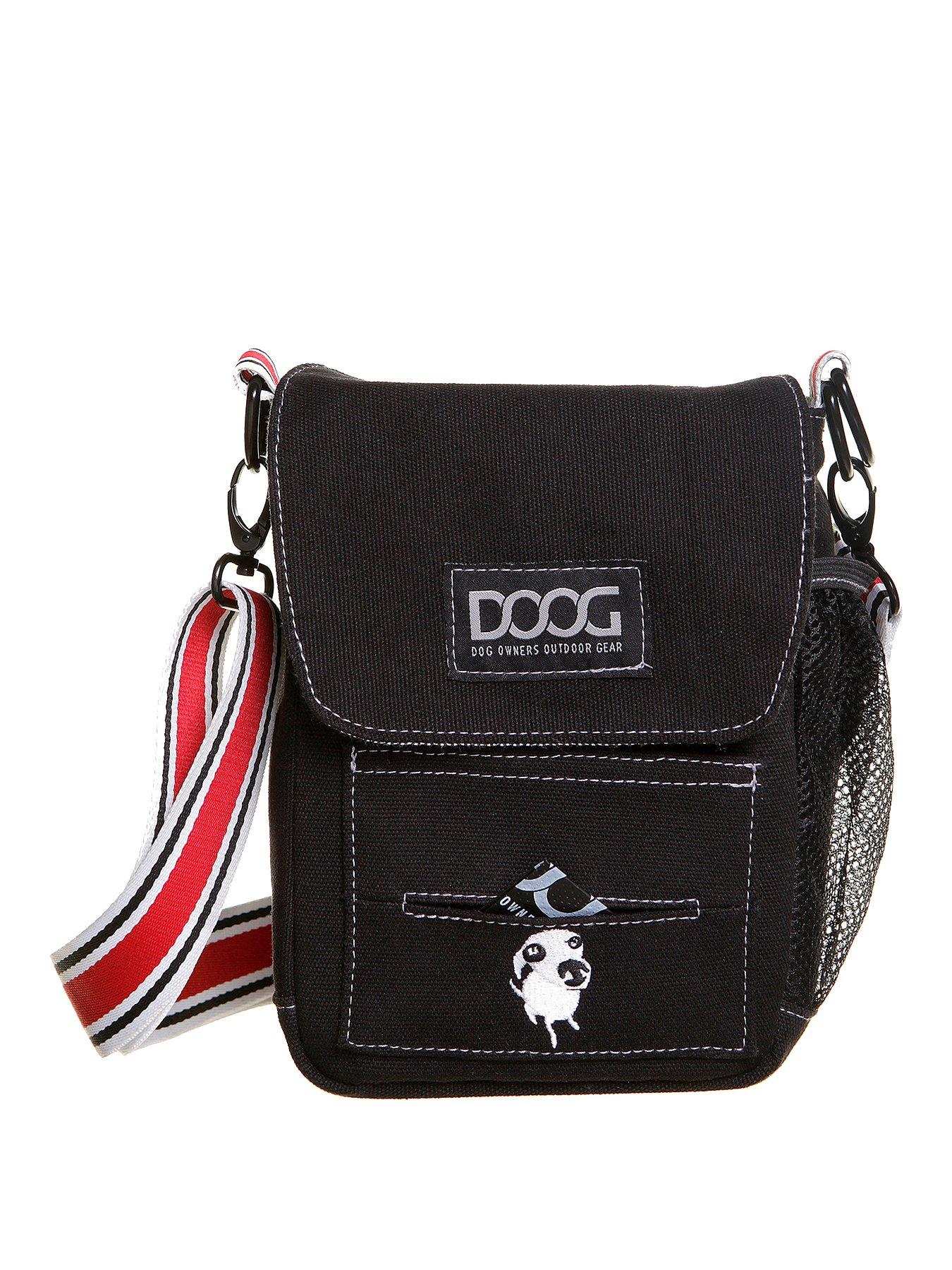undefined Dog Walking Shoudler Bag- Black