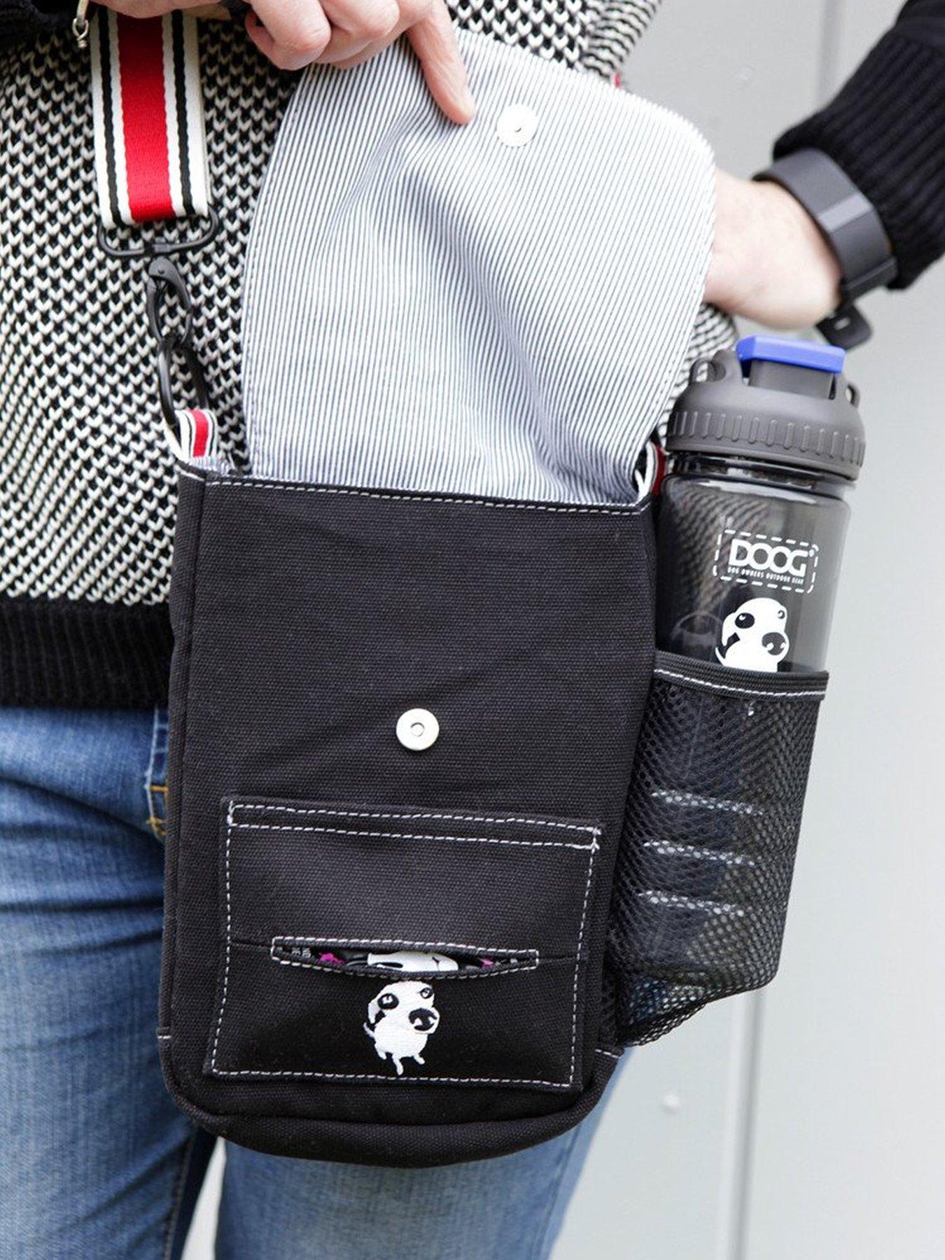 Image 3 of 4 of Doog Dog Walking Shoudler Bag- Black