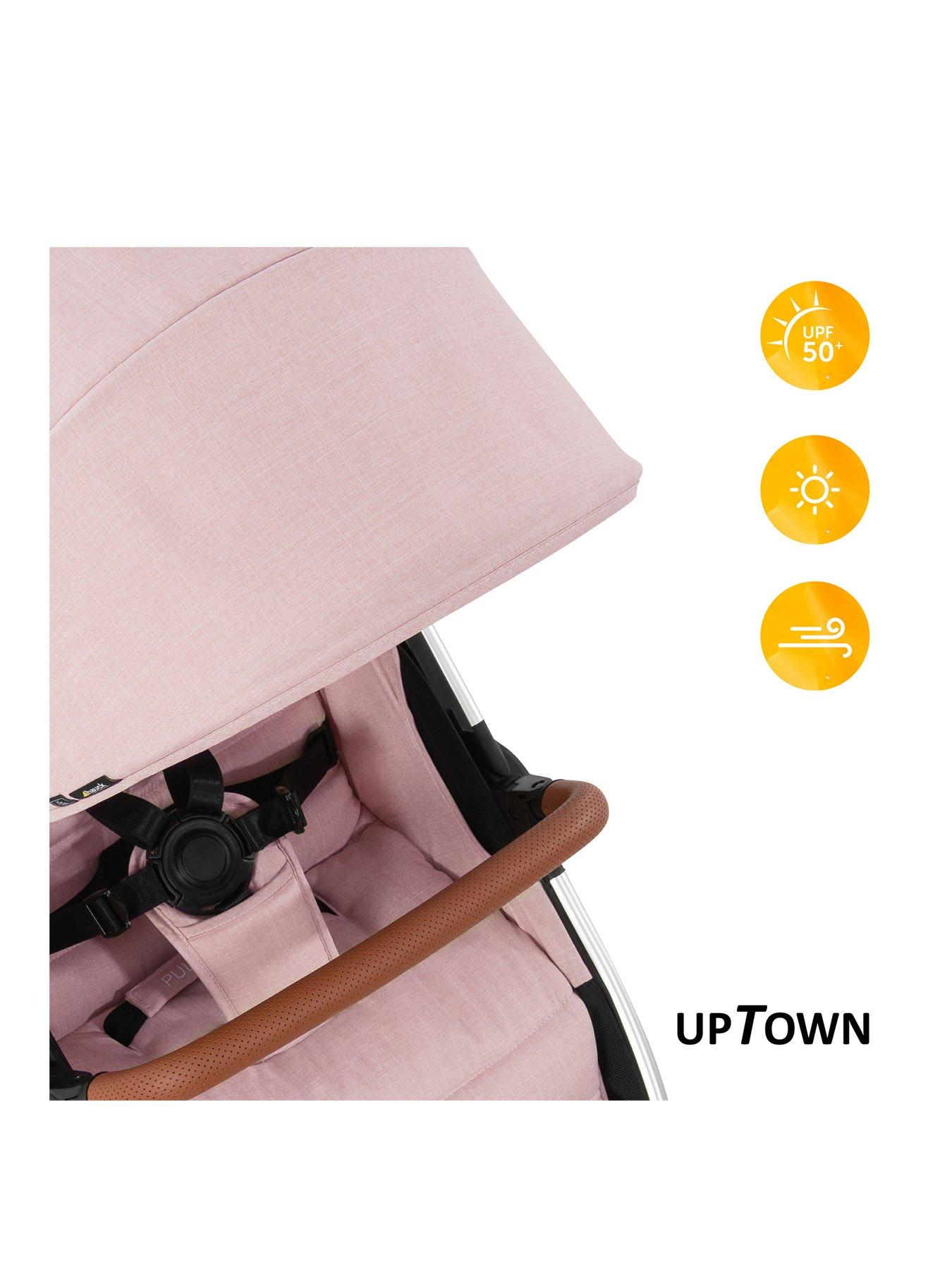 Hauck travel best sale system pink