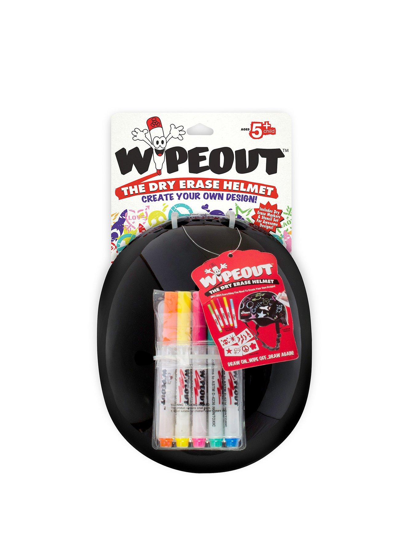 Image 2 of 8 of Wipeout Helmet&nbsp;- Black, Age&nbsp;5+