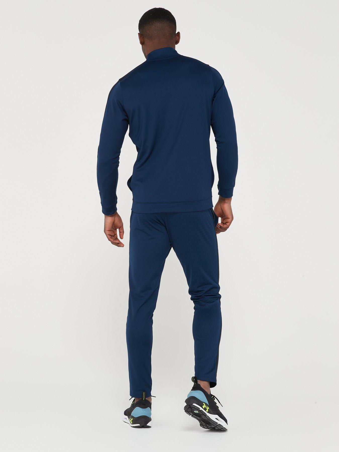 Under Armour Mens Challenger Tracksuit Long Sleeve Funnel Neck Lightweight  Zip