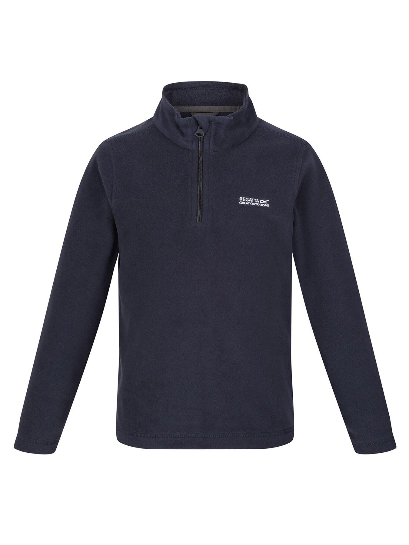 Image 5 of 7 of Regatta Kids Hot Shot Ii 1/4 Zip Fleece - Navy